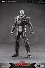 zd toys IRON MAN MARK 32 ROMEO 1/10 action figure iron man 3 MARVEL ship July