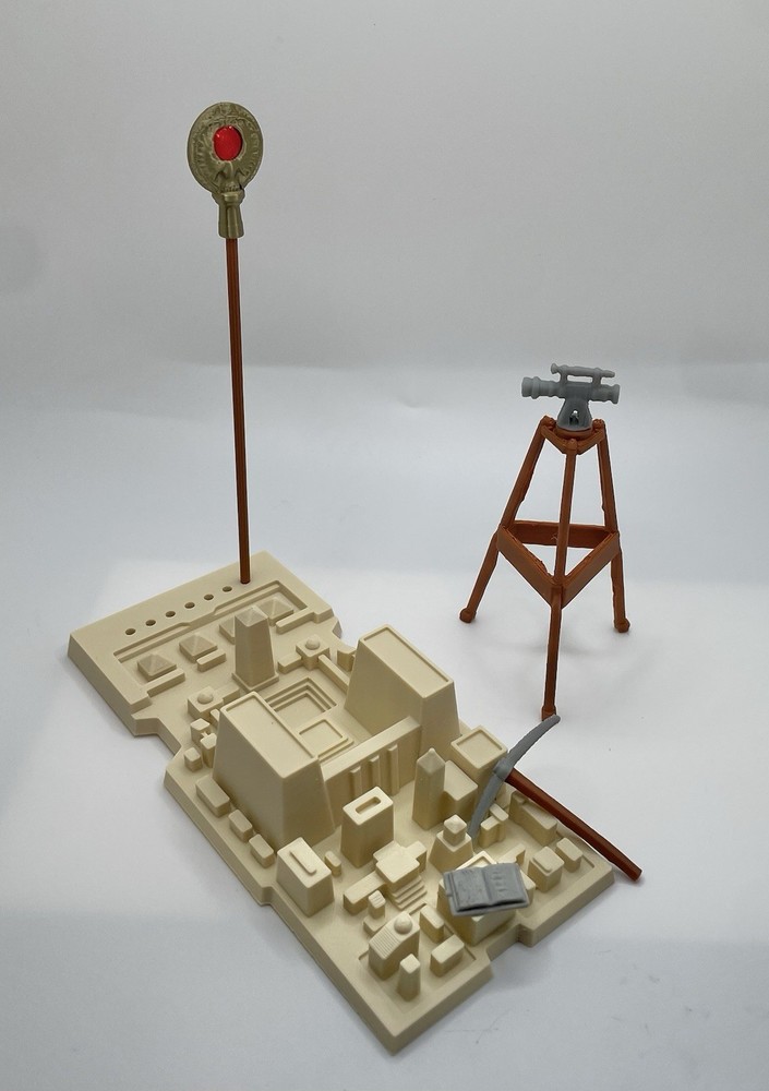 Indiana Jones ROTLA vintage Complete Map Room Set 1982 REPRO Parts