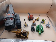 Dinotrux Dinosaur Mattel Lot Of 10. Light Use, Dino Trux