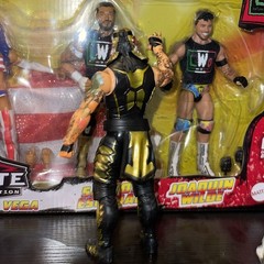 Penta El Zero M & Rey Fenix Unrivaled Series 6 Figure Lot Lucha Bros AEW WWE