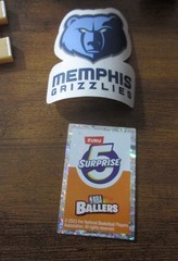 2023 Zuru 5 Surprise NBA Ballers Memphis Grizzlies JA MORANT 3″ w ball, 5 pieces