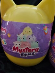 2 x Original SQUISHMALLOWS Mystery Squad Mystery Plush- Orange & Yellow 9.5″ T