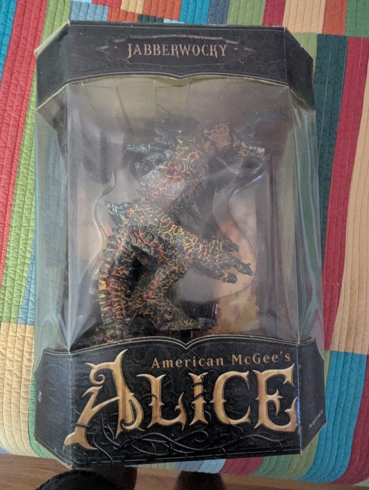 American McGee’s Alice Jabberwocky Figure 2000 EA Horror Collectible NOS NIB