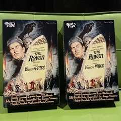 THE RAVEN VINCENT PRICE 2002 ACTION FIGURE LIMITED TO 5000 SEALED (BUNDLE OF 2)