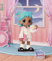 POP MART x Lil Peach Riot Sleepover Series Frankie-Night Tea Confirmed Figure