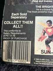 Olmec Rulers of the Sun Pig-Head Pig Action Figure Shield Mace Comic 1985