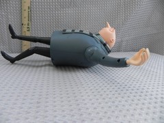 Despicable Me 2 Gru The Talking Genius Action Figure 11” Minion ~ Tested Working