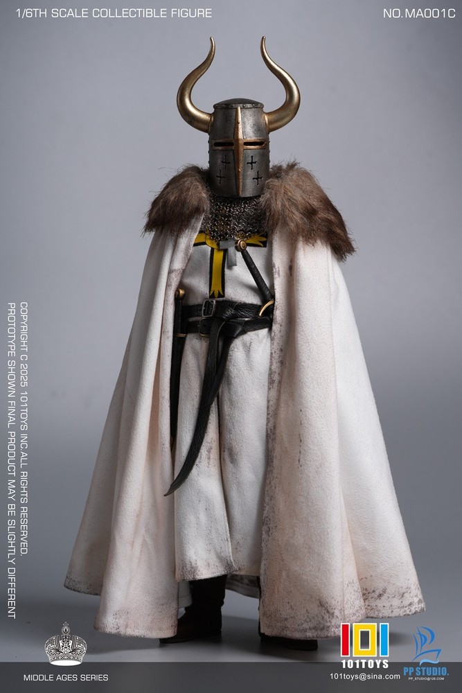 101TOYS X PP STUDIO MA001C Middle Ages Teutonic Grand Commandant 1/6 Figure