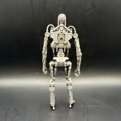 Terminator Endoskelton T-800 6” Action Figure 2009 Playmates Toy W/ Light Piping