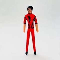 Michael Jackson Cosplay Doll Plush Stuffed Figure Abstract Joint Mobility Toy US
