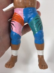 WWF LJN Superstars 1989 Haku Black Card Wrestling Action Figure WWE
