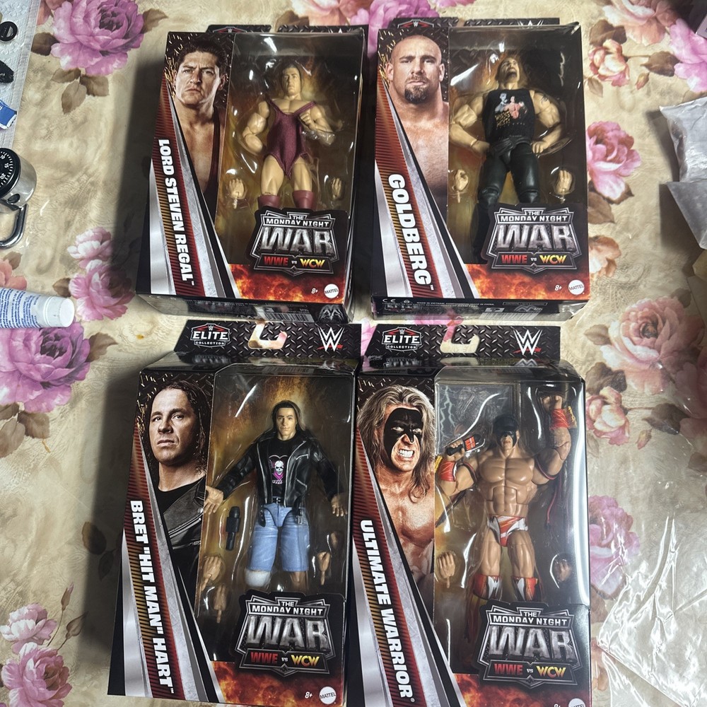 WWE Elite Monday Night Wars Complete Set of 4, A lot