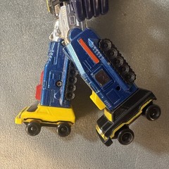 (2) VTG 1980s Voltron Diecast Robots Popy GB-35 Dairugger AS IS For Parts READ