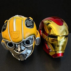 Original Killerbody 1:1 Bumblebee Helmet-English Voice Control, Cosplay Mask