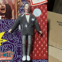 1988 MATCHBOX PEE-WEE HERMAN 6″ POSEABLE FIGURE MOSC toy Store deadstock