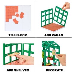 Miniverse Make It Mini Spaces Greenhouse Building Set
