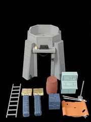 1:18 scale OUTPOST CHECKPOINT FORT SCI FI PLAYSET for 3.75″ STAR WARS FIGURE