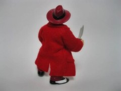 Custom Playmates Dick Tracy 5 Jacket Trench Coat LOT SET no figure big boy brow