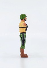 GI JOE COMANDOS EM ACAO FORCA BRUTA CORONEL CORAGEM w/ FILE CARD BRAZIL ESTRELA