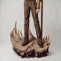 Fanart Figure Light Yagami airbrush painted 9.8 inch Adult 17+