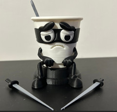 Italian Brainrot – Sad Capuchino assassino – Limited Edition Physical Figure