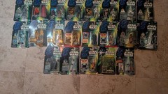 Mixed lot of 40 Star Wars Power of the Force figures!!!! Boba Fett Darth Vader
