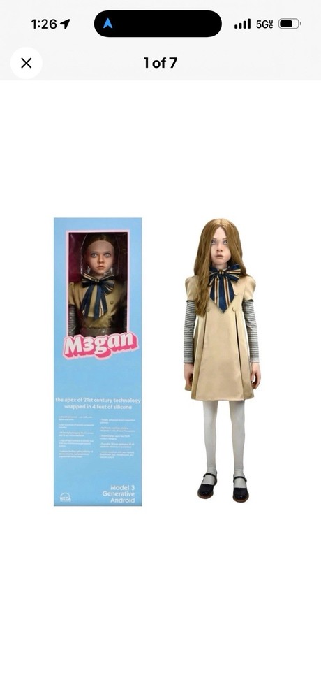 NECA M3GAN – 1:1 REPLICA LIFE-SIZE DOLL *BRAND NEW* MEGAN 🔥 🔥