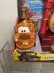 RARE Fisher Price Imaginext Disney Pixar Cars 2 Mater & Gong Toys R Us Exclusive