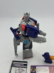 Galvatron 100% Complete Vintage G1 Transformers w Laser Rifle Connector Manual