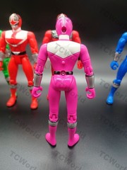Power Rangers Time Force 5 “Time Force Rangers & Cyclobot” (Complete Base Set)
