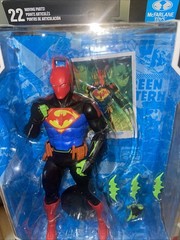 McFarlane Toys DC Multiverse Batman Superman Fusion Figure Distressed Box