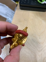 UNTESTED JAKKS Real Steel Midas Light Up Robots Action Figure 5″ Needs Batt C2