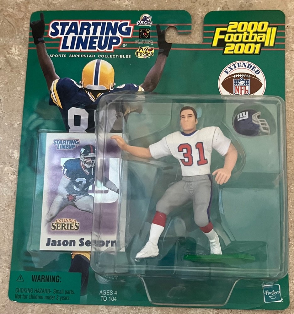 Jason Sehorn 2000/2001 Starting Lineup New York Giants Figure