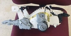Power Rangers In Space Silver Titanus Carrier Zord with Damaged Box (As-Is)