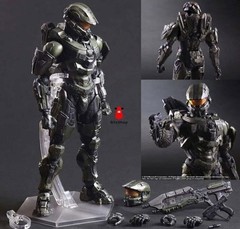 New Play Arts Kai Movie HALO 5 MASTER CHIEF Action Figures Accessories Toy Boxed