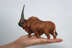 TNG Elasmotherium Sibiricum Model Huge Rhinos Animal Figure Decor Xmas Gift