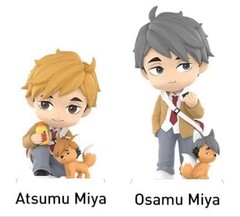 Haikyuu Off Court Vibes Series POP MART Miyau and Miyaji Figures