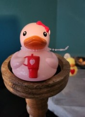 2.5″ 2025 Target Valentine’s Day Rubber Ducks – Set of 4 – Bullseye – J33P