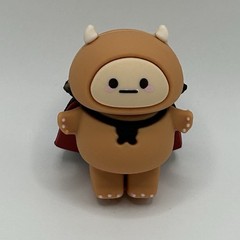SMOKO Hank Yeti in Vampire Halloween Costume Mini PVC Figure 1.25”