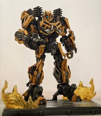 Blokees Transformers 3 Bumblebee Repainted Model Toy