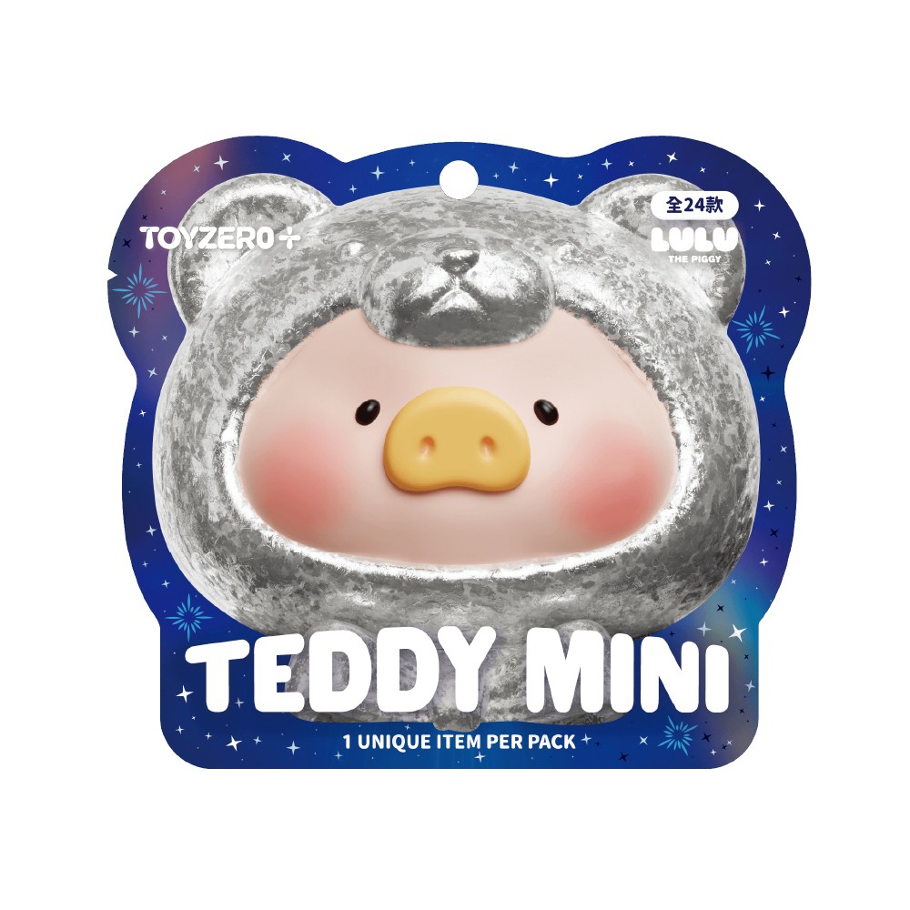 TOP Lulu The Piggy Blind Box – Teddy Mini Ore Collection Series Bags Figurine