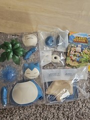 BLOKEES POKEMON CLASSIC VERSION-L NO. 0143 SNORLAX MODEL KIT ENGLISH PACK