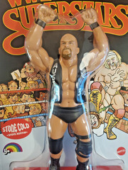 LJN WWE Superstars Stone Cold Steve Austin- CHASE BLACK CARD