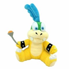 New 8″ Lemmy Bowser Koopa Plush Toy Super Mario Brother Figure Stuffed Animal