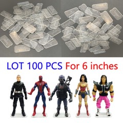 LOT 100 Display Stands BASE For 6” Gi joe Marvel Legends MOTU DC Comic Figure K