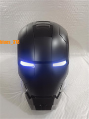 US STOCK Autoking Iron Man Full Black MK5 Helmet Electronic Voice Activated Mask