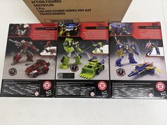Transformers Studio Series Voyager 3 Pack Ironhide Scrapper Sentinel Prime NEW