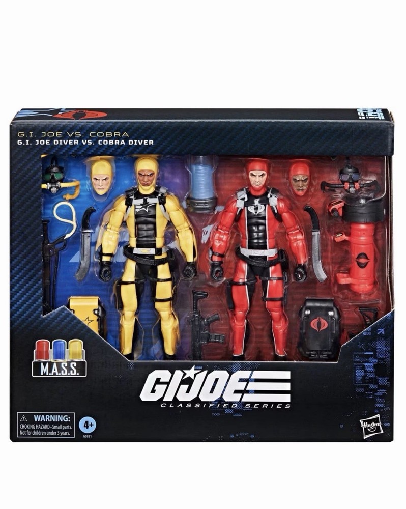 G.I. Joe Classified Series #169 G.I. Joe Diver vs. Cobra Diver – Sealed