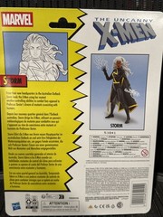 Uncanny X-Men Marvel Legends 6″ Retro BLACK SUIT STORM Action Figure Ages 4+ NEW