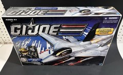 2011 GI JOE 30 YEARS COMBAT JET SKY STRIKER XP-21F WITH CAPT. ACE 3 3/4” FIGURE